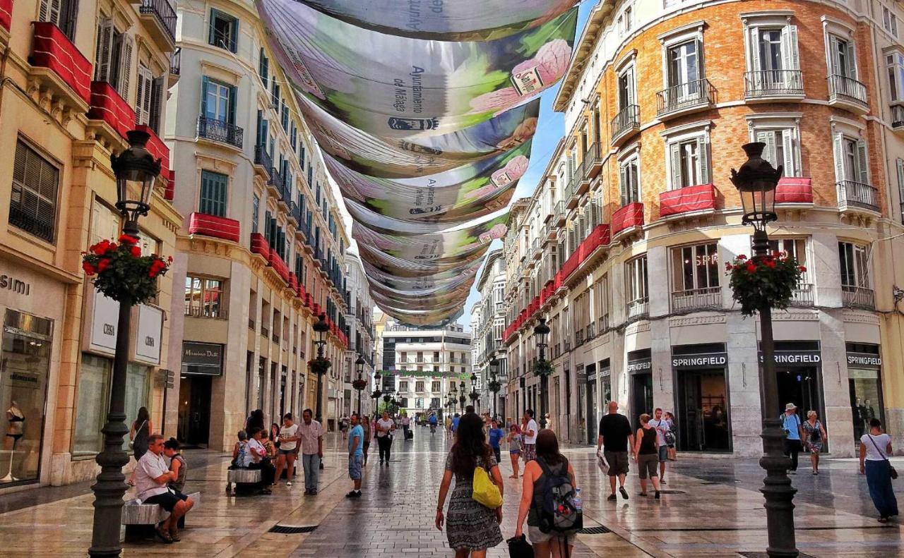 Ferienwohnung La Farola Centro De Malaga Con Parking 445 Max Exterior foto